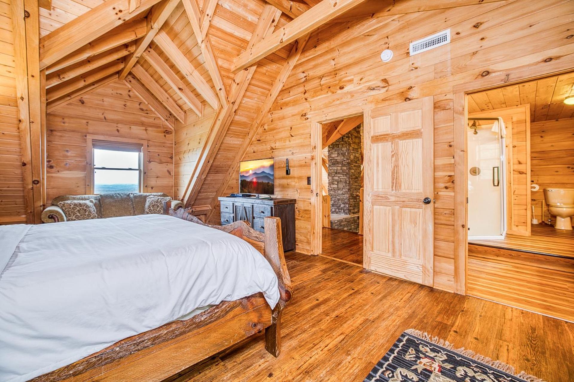 Sky High Lodge By Bk Stays. Large Cabin. Amazing Views. Game Room. Jacuzzi. Six Bedrooms. Sleeps 12 Blue Ridge Exterior photo